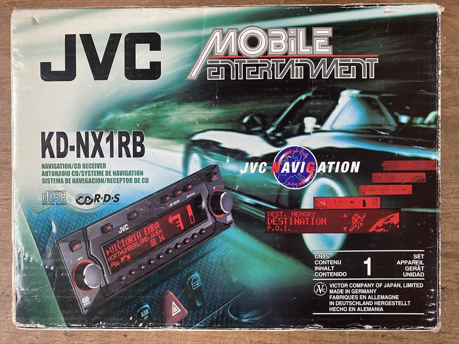 Cd player auto JVC Kd NX 1RB ( Becker) BT-Usb