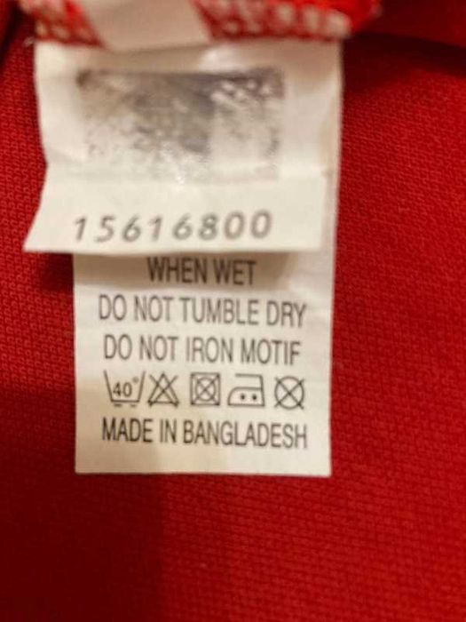 Оригинална тениска Ferrari, XXL, червен цвят