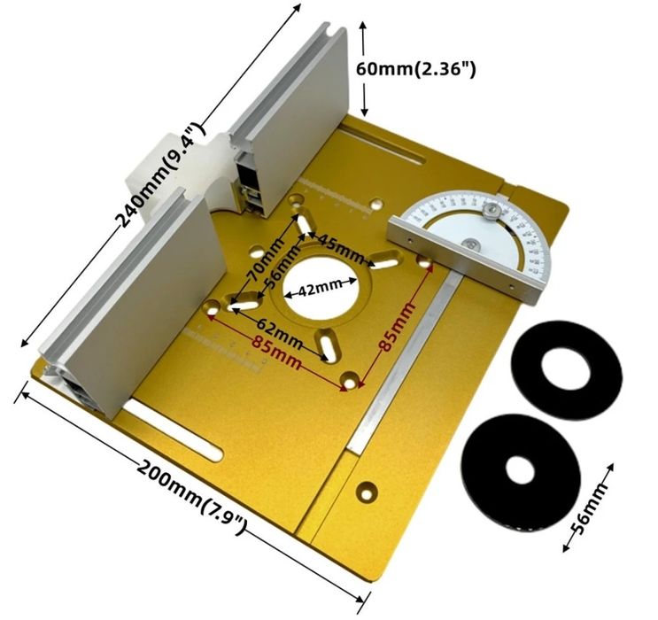 Работна маса за фреза оберфреза
