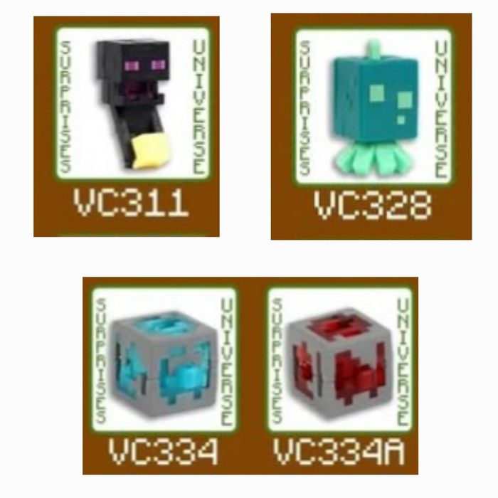 Киндер фигурки майнкрафт