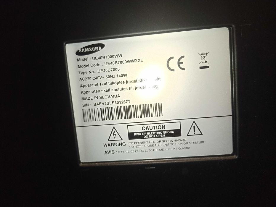 Телевизор Самсунг 40" с проблем -30%
