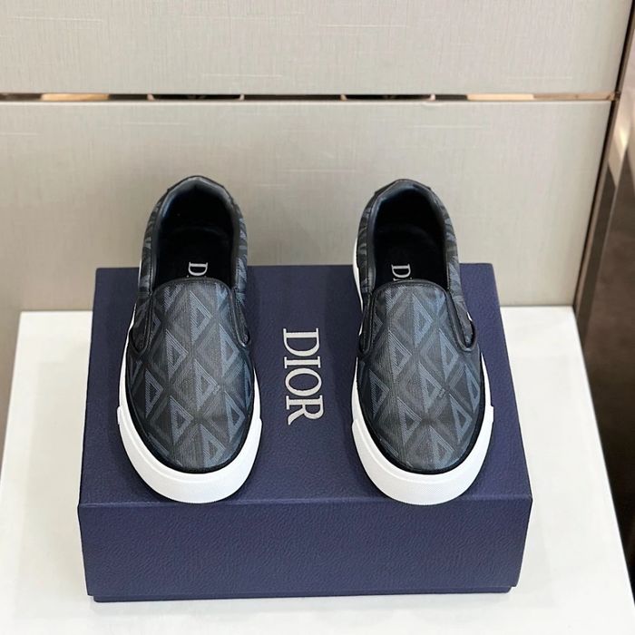 CD Slip-On Oblique Black
