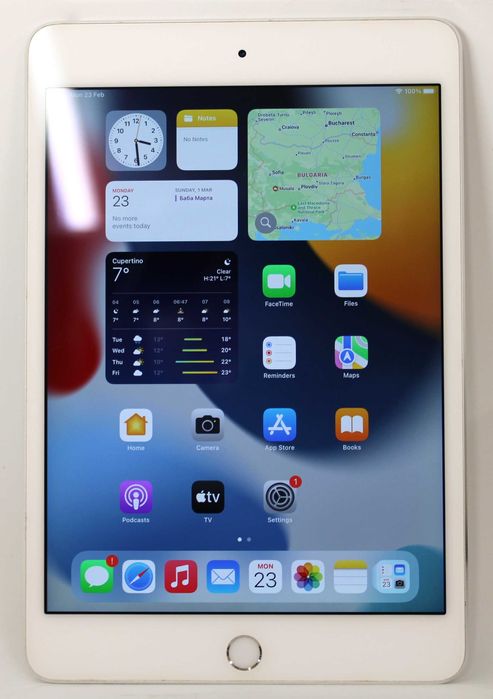 Apple iPad Mini 4 WiFi 128GB White