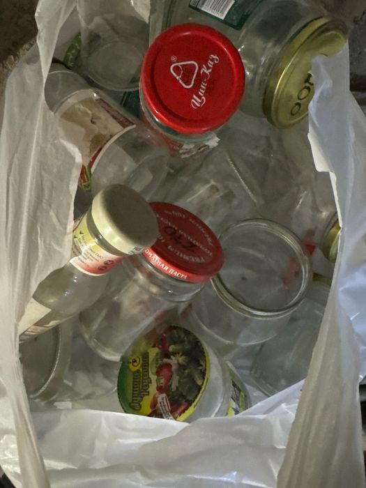 Баночки до 1 литра разные