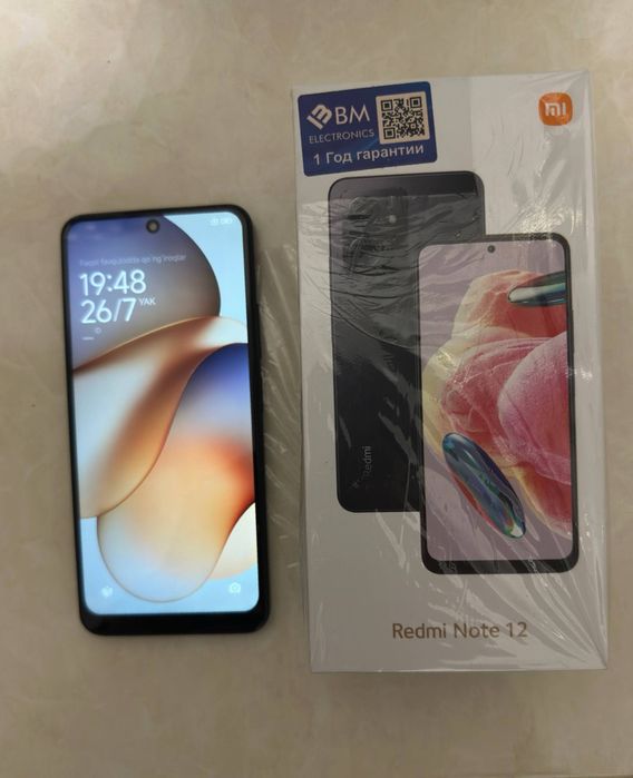 Xiaomi Redmi Note 12 6/128 Holati yaxshi ekran almashgan
Rmi Note 12
