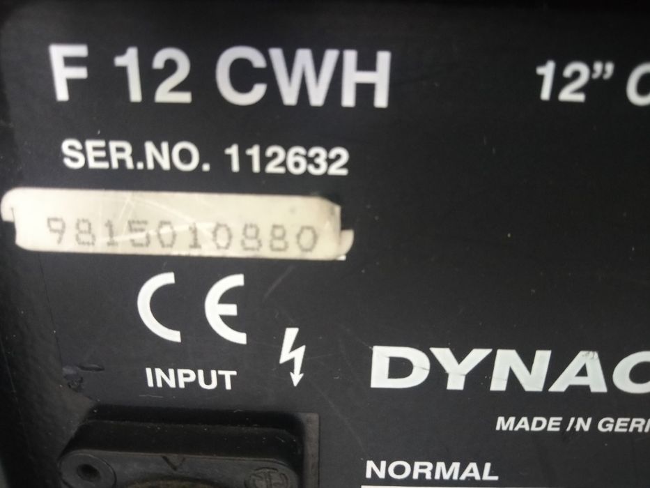 Vând Top Dynacord F 12 cwh original