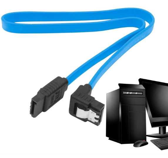 Комплект SSD кабели към дънна платка, 6 броя по 1 метър, SATA