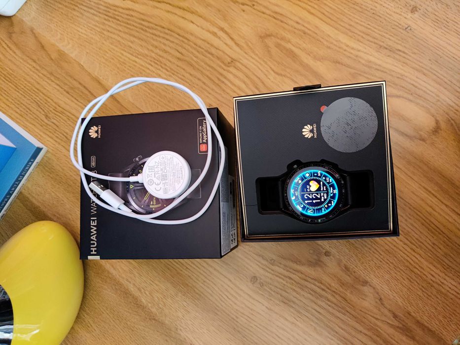 Ceas Huawei Watch GT 3 la 46mm box complet -- merge si pe tel Samsung