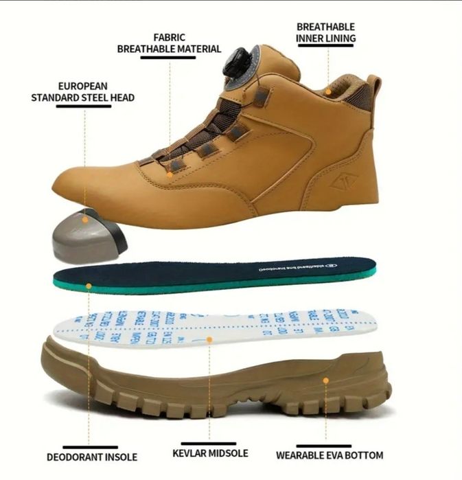 Рабочие ботинки зимние