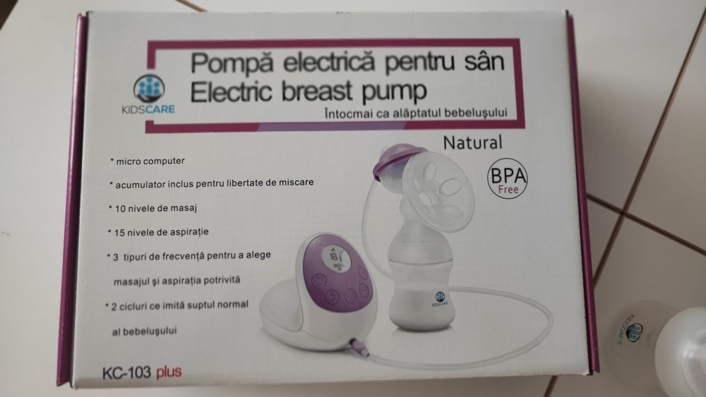 Pompa de san electrica Kidscare KC103 plus