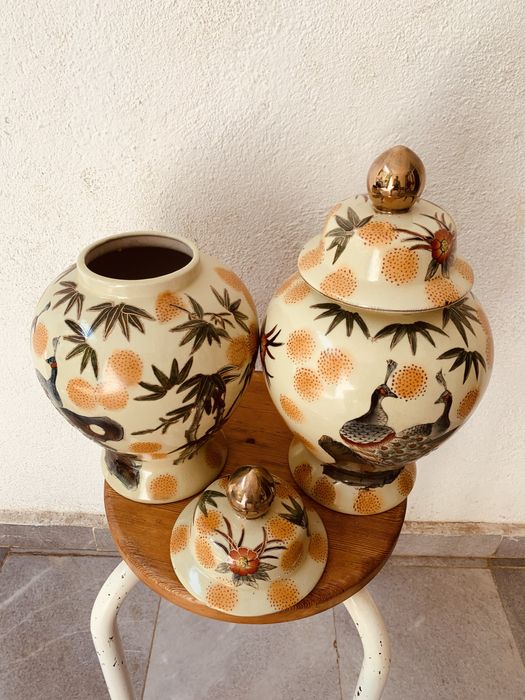 Ретро декоративни шведски керамични вази – комплект