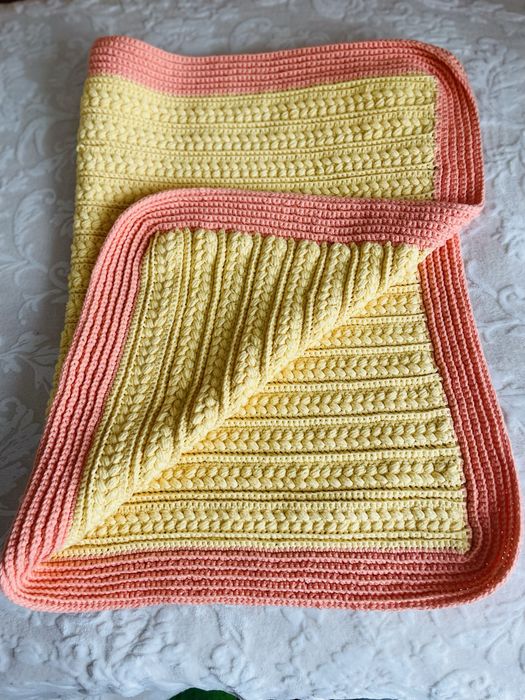 Ръчно плетено одеялце