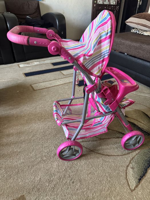 Коляска, кроватка для кукол, интерактивная кукла baby Annabelle