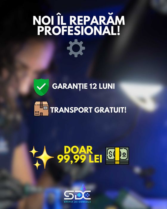 OFERTA! REPARATIE Stick DRIFT Controllere!PS5/PS4/Xbox One/Xbox Series