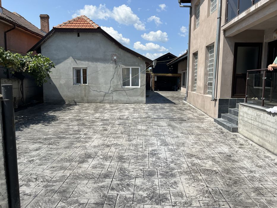 Beton amprentat si vertical