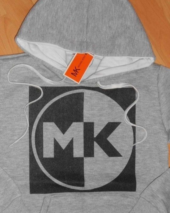 Hanorac cu gluga Michael Kors/bumbac vatuit