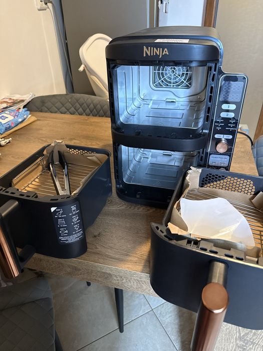 Friteuza / Airfryer Ninja Double Stack XL SL400, 9.5l