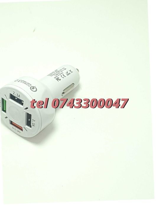 Incarcator Cu Patru Porturi Usb Partycharge Superfast Charge
