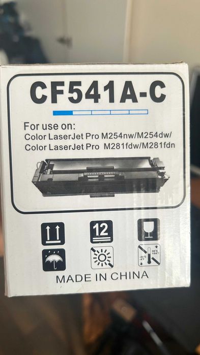 HP 203A CF541A Cyan картриджі (M254 / M281 үшін)