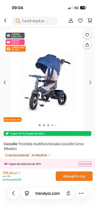 Vand Tricicleta copii