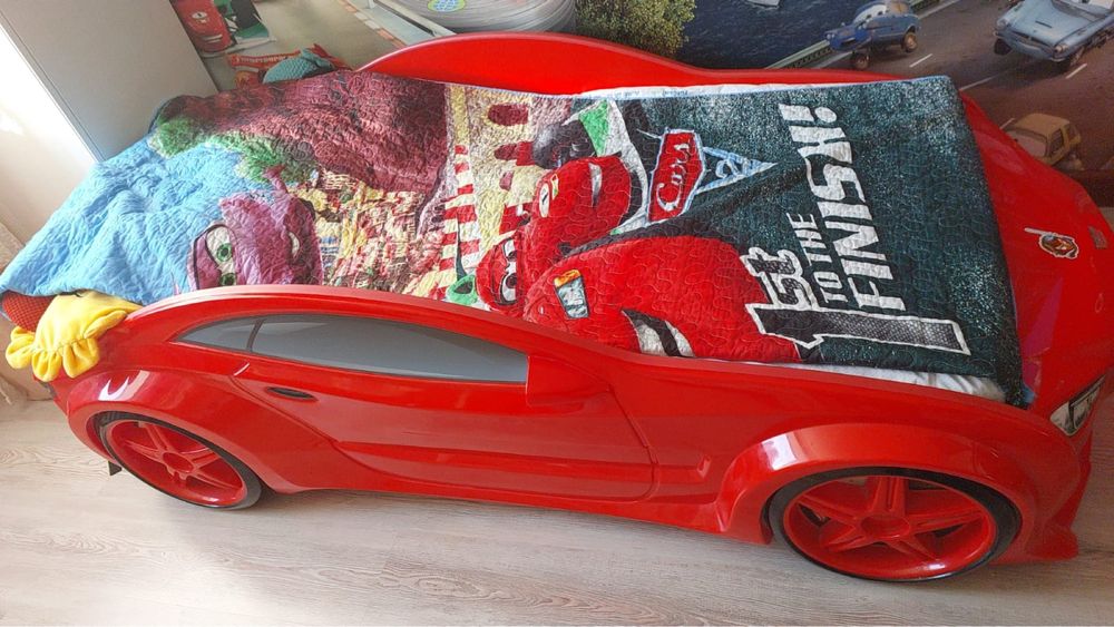 Детская Кровать машинка