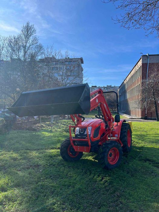 Разчистване на дворове, Мулчиране, Мини-Челен товарач