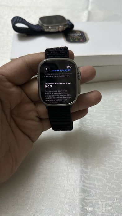 Apple watch ultra 1  seria  49 mm Batarekasi 100%