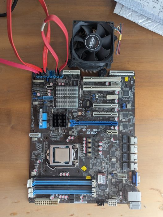 intel xeon E3 с материнской платой