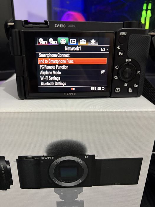 Sony zv-e10 mk2 full box