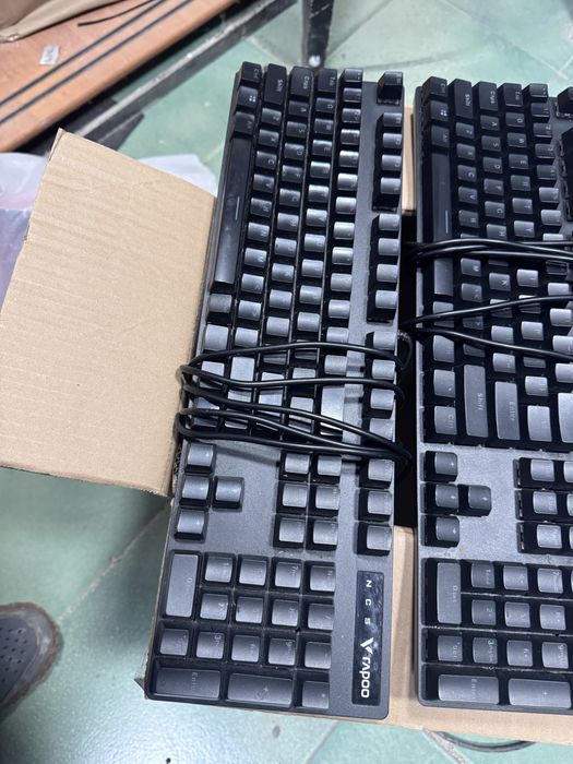 Игровые клавиатуры и мышки Rapoo и Logitech