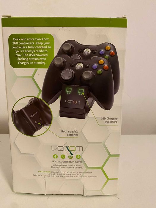 Venom Twin Docking Station Stație de încărcare pentru 2 controllere