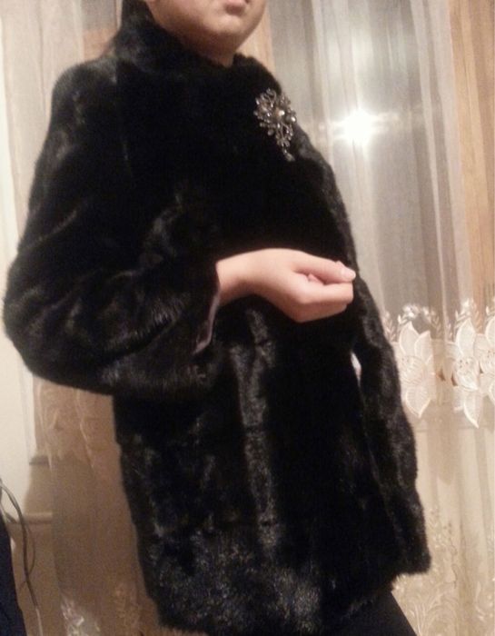 Шуба сатылады черный бриллиант