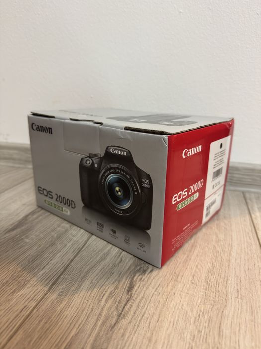 Aparat foto DSLR Canon 2000D / Wifi  - NOU