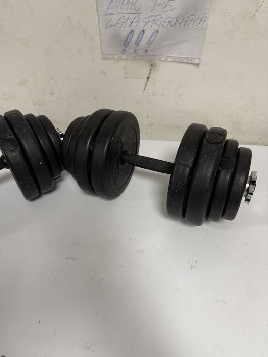 Gantere reglabile set 30 kg, 15 kg+15 kg=30 kg. Noi Germany