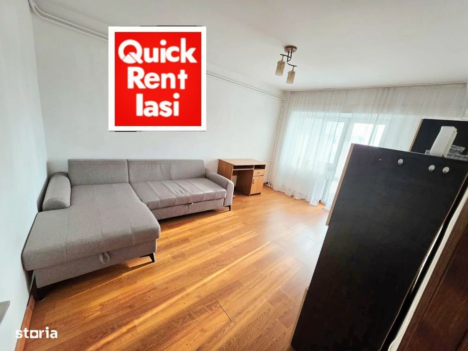 Pacurari Mimoza Apartament 2Camere Decomandat De Inchiriat 380eur