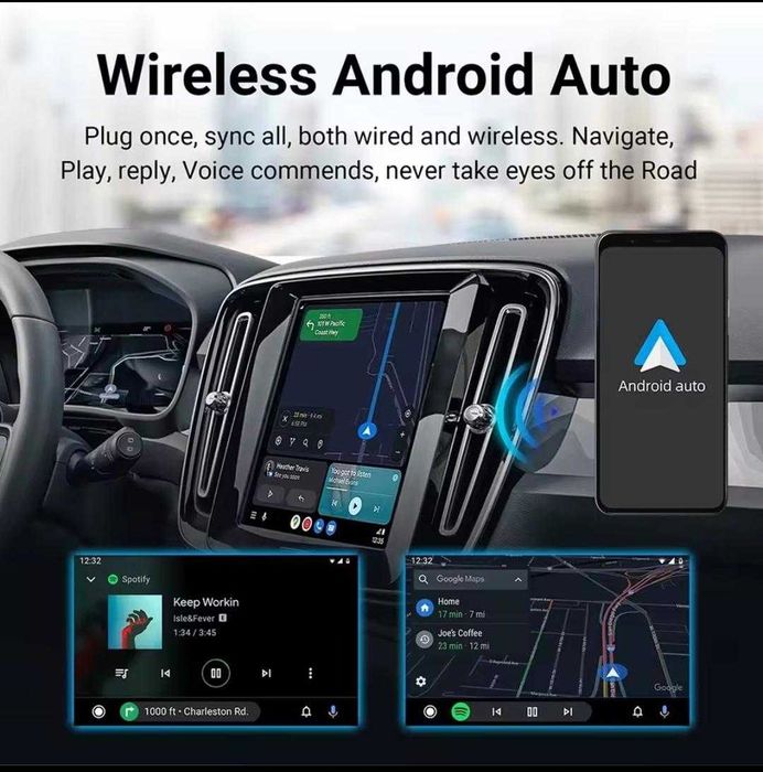 Modul Wireless CarPlay și Android Auto Volvo