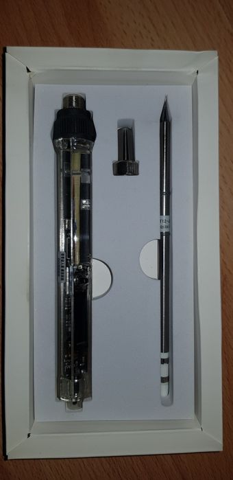 Vand letcon termostatat portabil  12-24v 72w 180-450grade