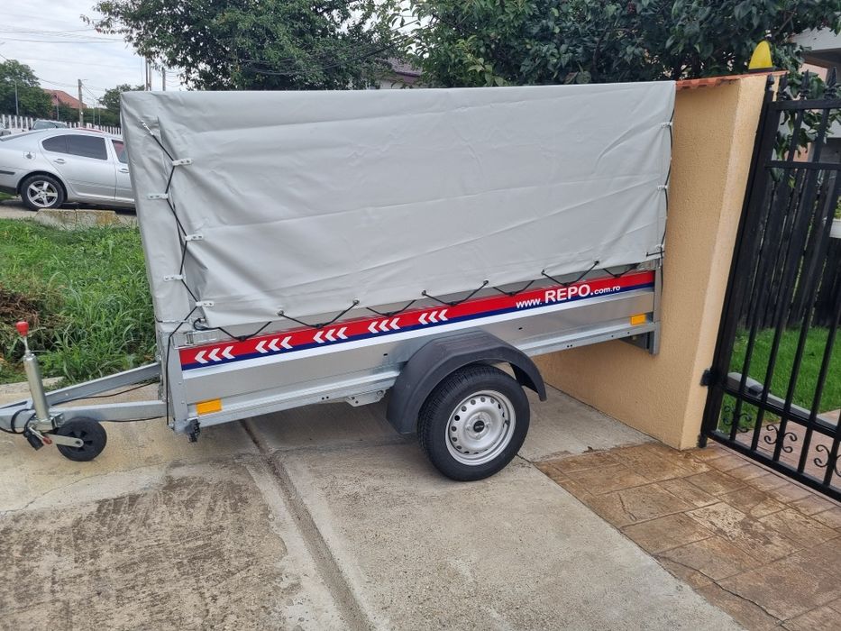 Inchiriez/închirieri remorca 750kg prelata atv marfa bagaje 260x125bas