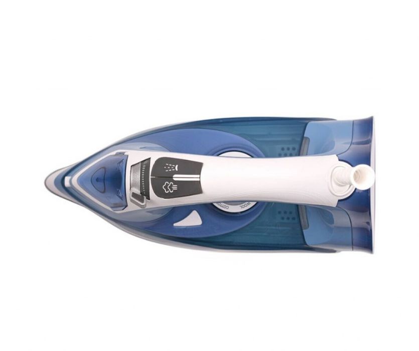 Парна ютия – 2200W, керамична плоча, 380мл резервоар, лилава и синя