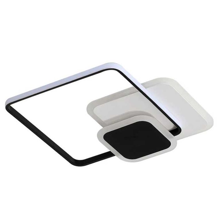 Абажур LED полилей плафониера квадратен вид Anemona 118W лед лампа