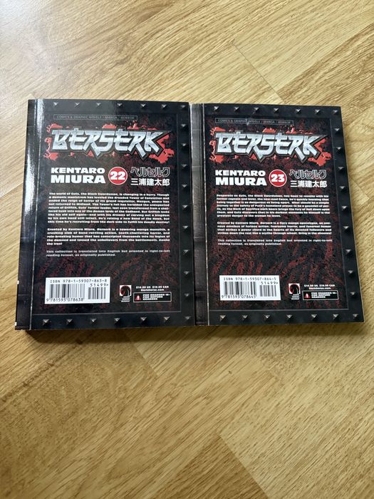 Vand Manga Berserk Vol. 22 si 23