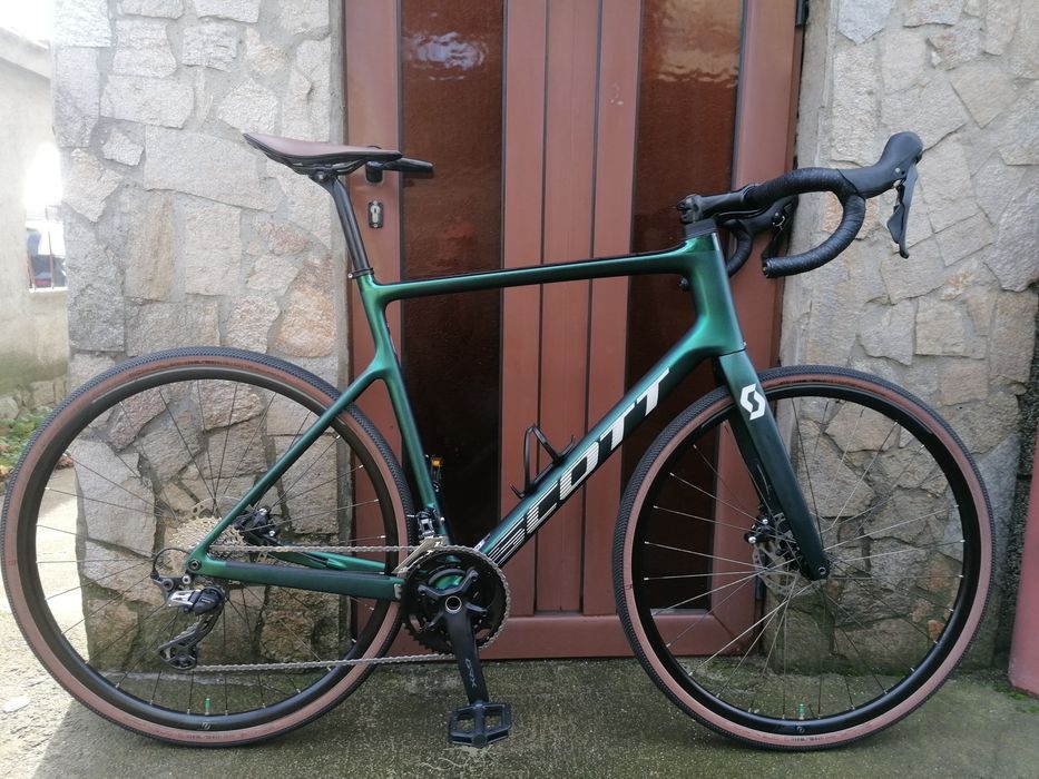 Гравел SCOTT Addict Carbon XXL, Full Shimano GRX 2*11, като нов!