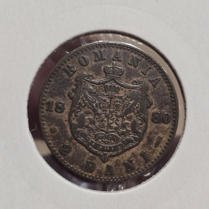 2 bani 1880 moneda