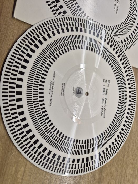 Комплект за прецизна проверка на грамофона