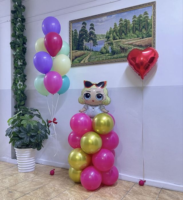 Шарики воздушные шары оформление входа