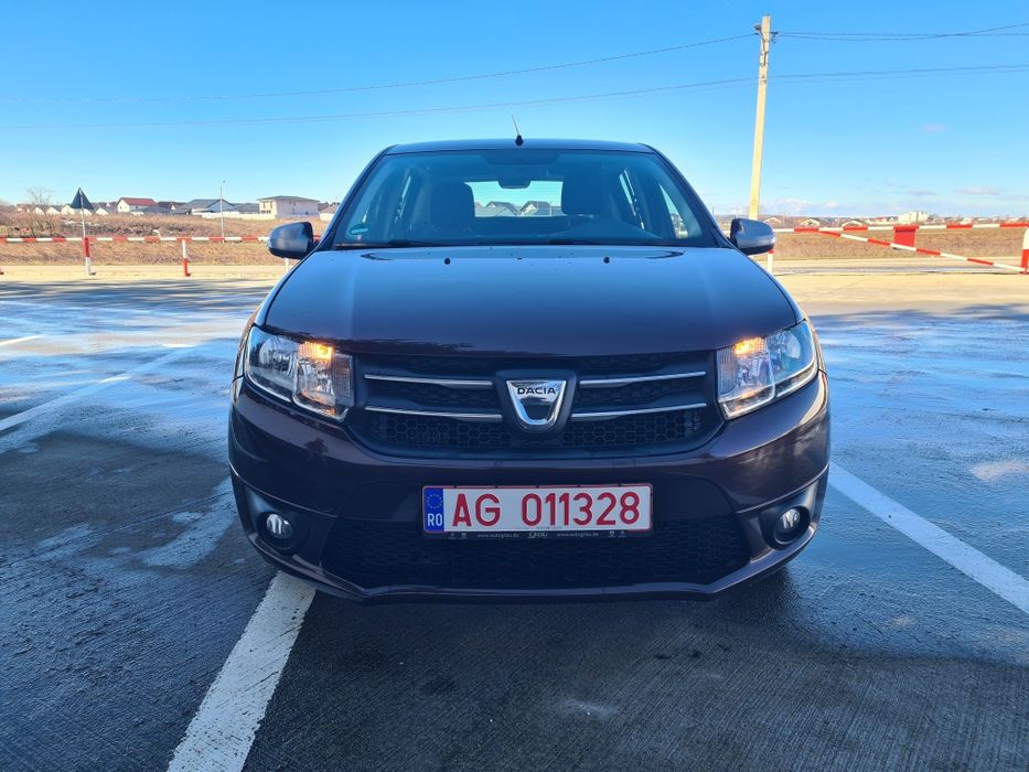 Dacia Sandero-automată-1.5dci 90-an 2016-euro 6-clima-nr rosii-Tbi