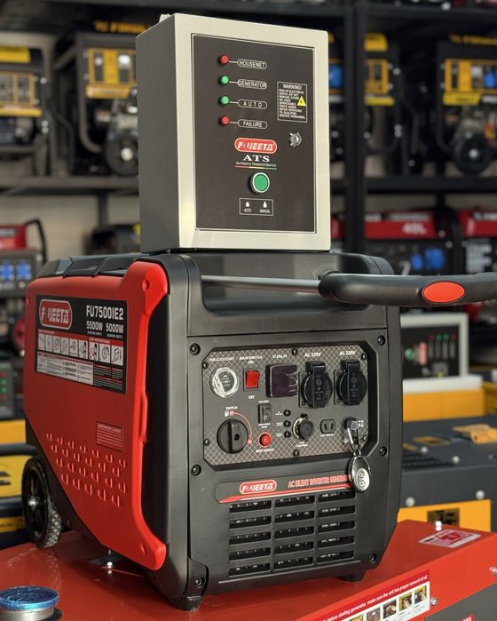Generator FUJEETA 5.5 KW+AVR invertir