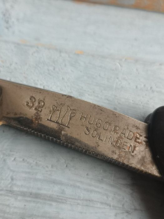 Brici frizer Hugo Rader Solingen