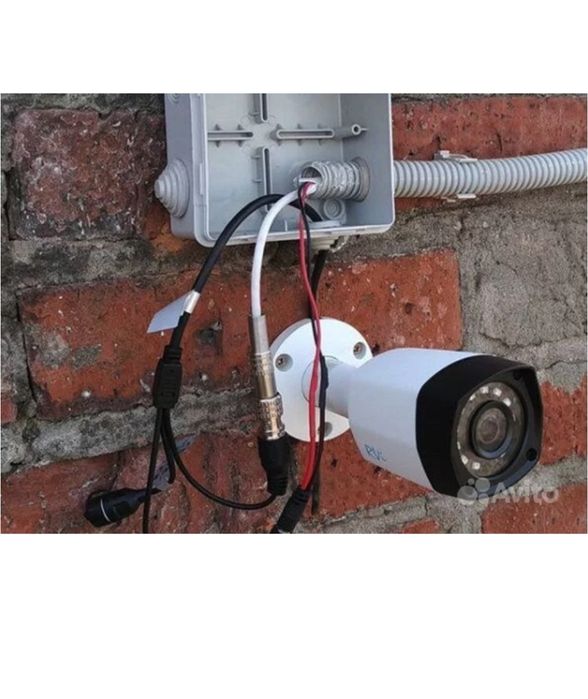 Установка камеры видеонаблюдения