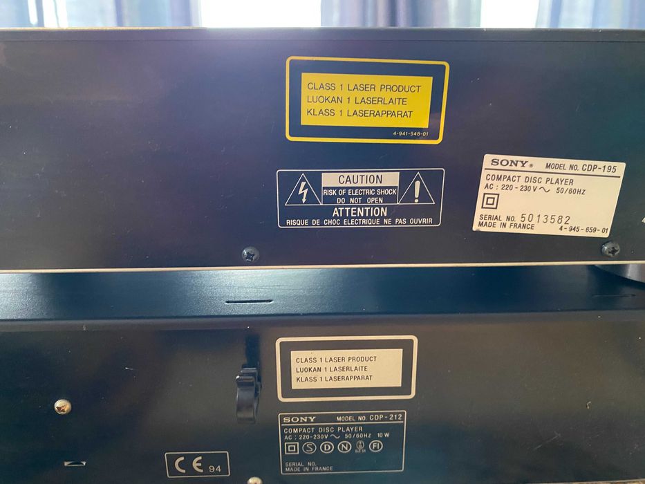 CD плейъри SONY- 2 броя